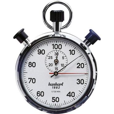Precision stopwatch with hands for intermediate clock measurements type 4865